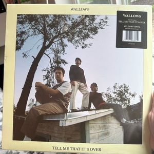 Wallows “Tell Me That It’s Over” yellow vinyl LP with SIGNED INSERT. Sealed